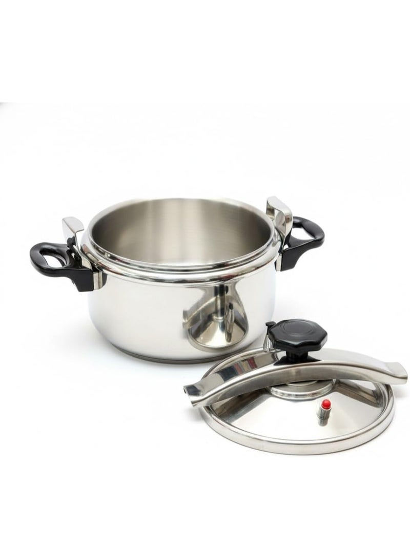 حلة ضغط عالية الجودة – طهي أسرع وآمن لجميع أنواع الأطعمة H - Image 2